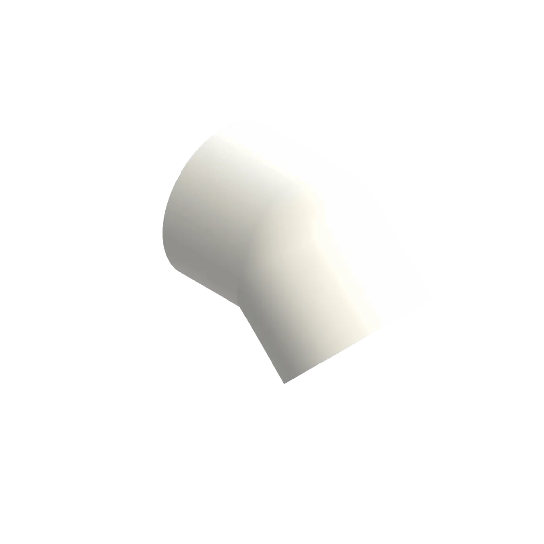 Agru PVDF UHP Knie 45° Lang d90 Stomplas SDR21 35060009021