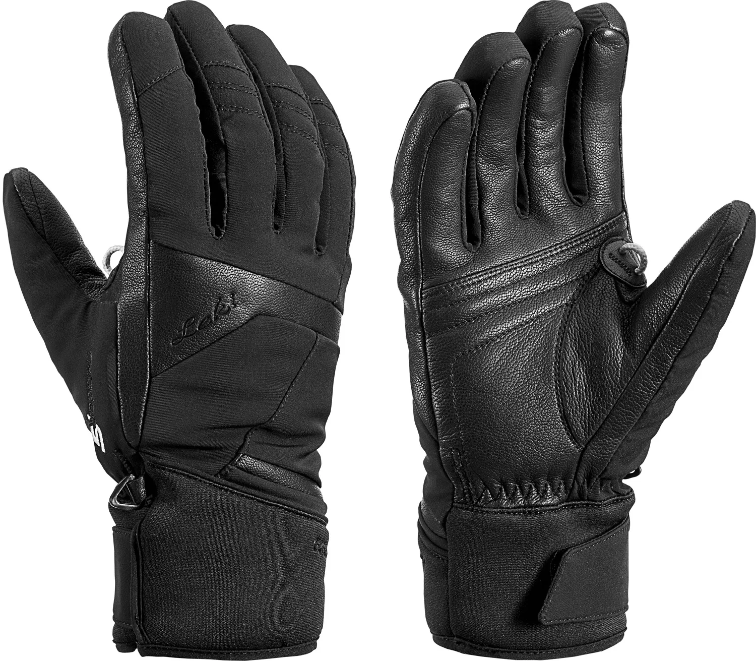 Handschoenen Leki Equip S GTX Lady Black