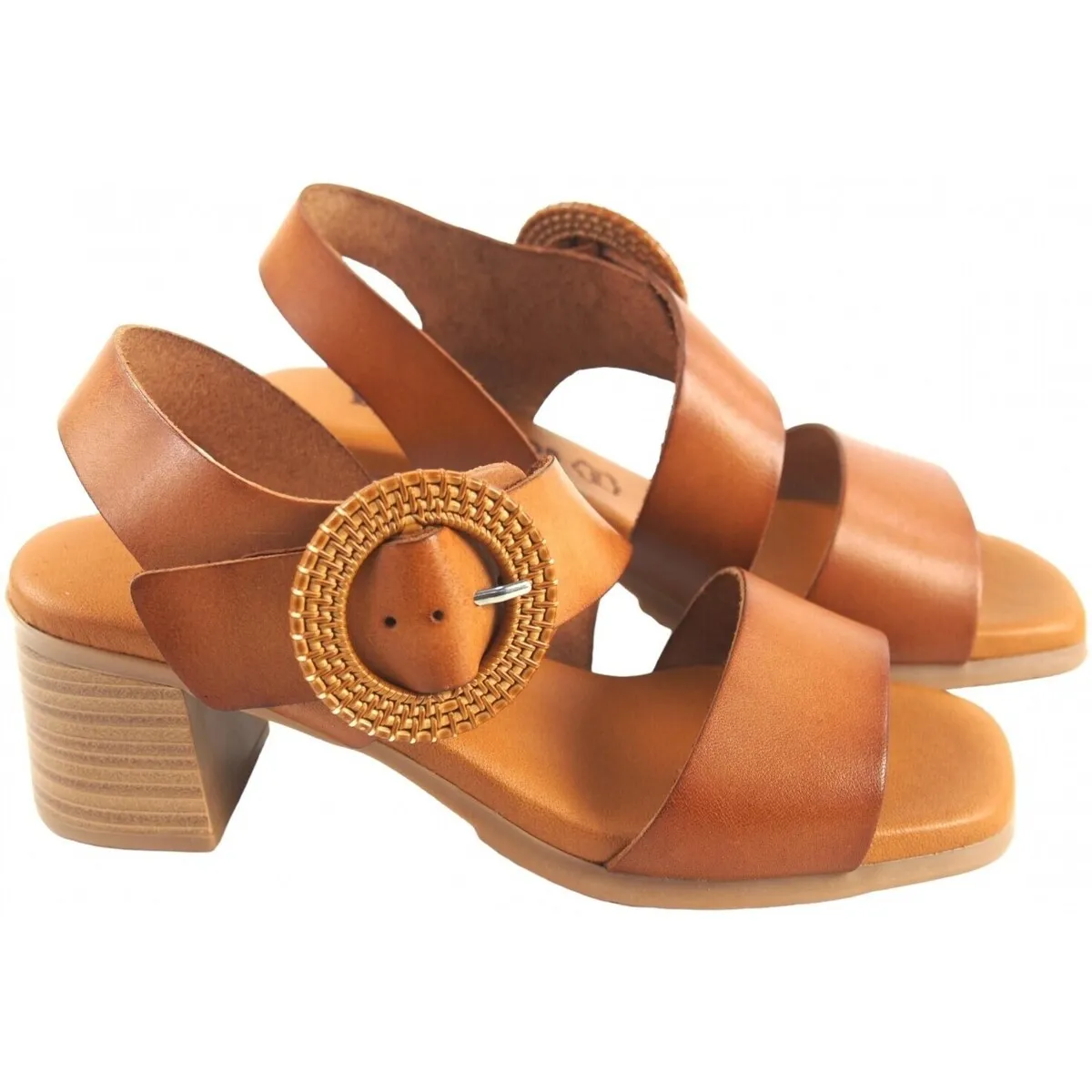 Sandalia señora  3420 cuero